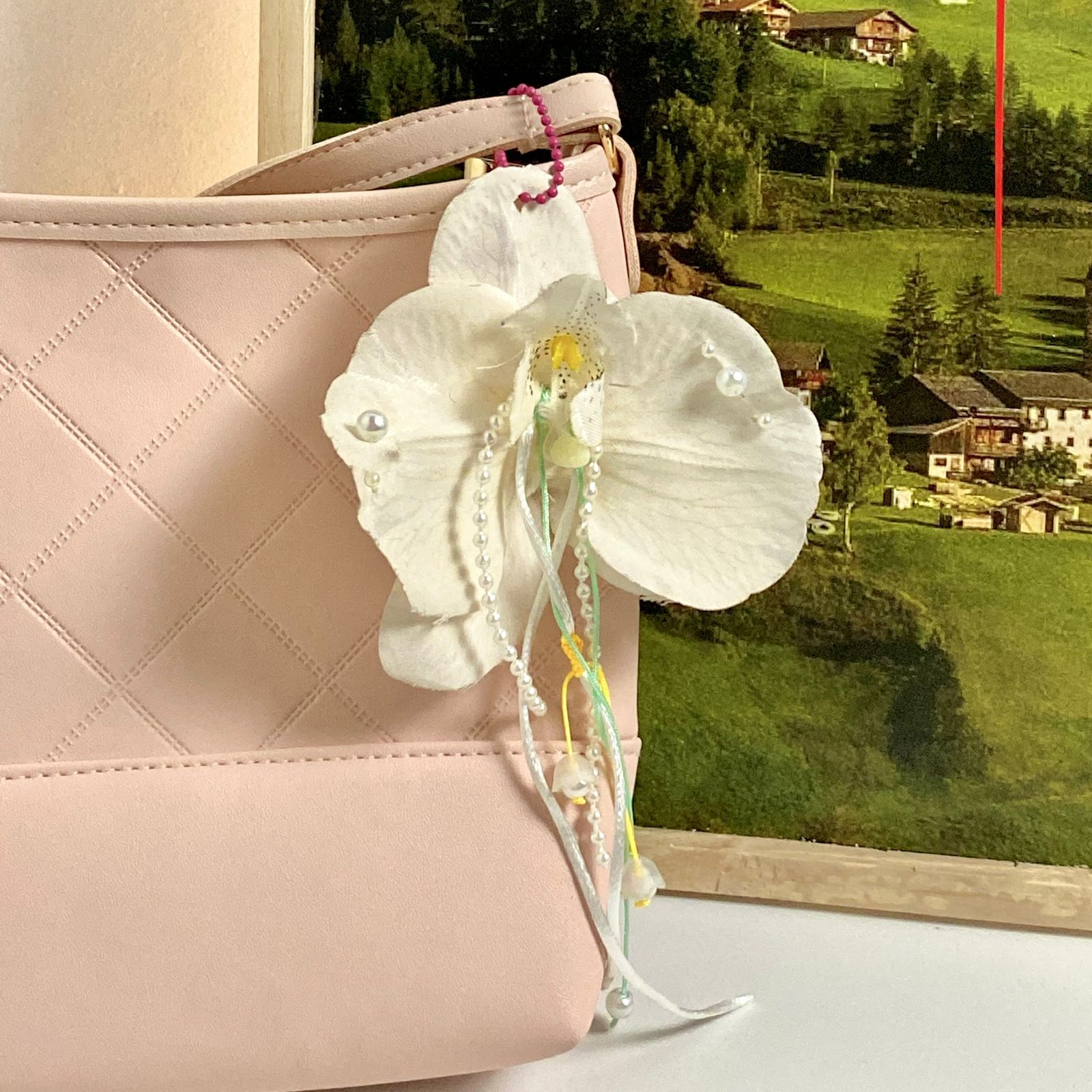 Flower Bagcharm